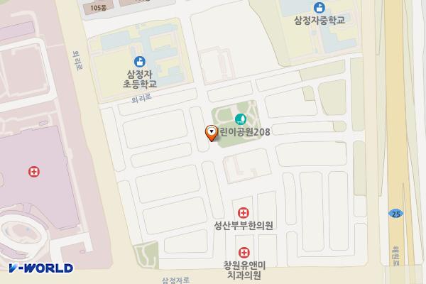 삼정자빌딩 화장실 위치 지도 — 경상남도성산구삼정자로43번길