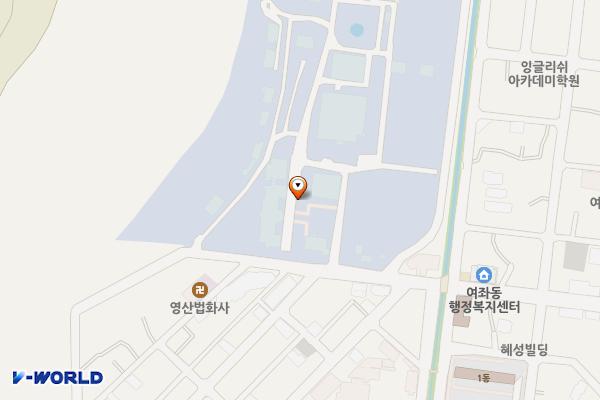 환경생태공원 위치 지도 — 경상남도창원시진해구여명로25번길55