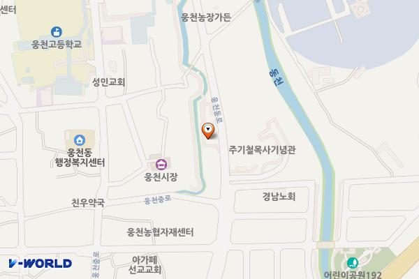 진해 웅천읍성 화장실 위치 지도 — 경상남도진해구성내동321