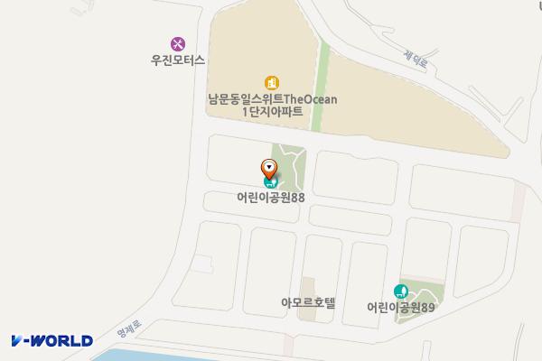 제덕만 매립지내 1 위치 지도 — 경상남도 창원시 진해구 명제로486번길 9 (제덕동)