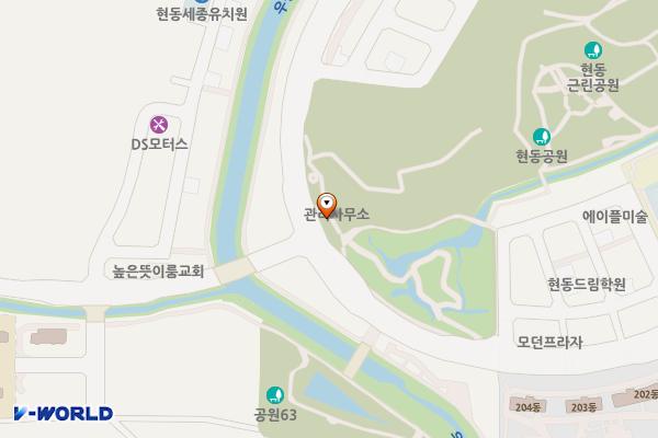 현동근린공원 위치 지도 — 경상남도창원시마산합포구현동6길54
