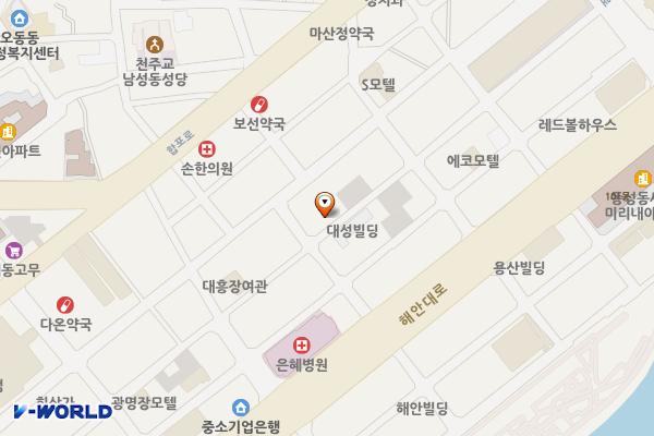어시장 1 위치 지도 — 경상남도 창원시 마산합포구 어시장8길 77, 동서경로당 (남성동)