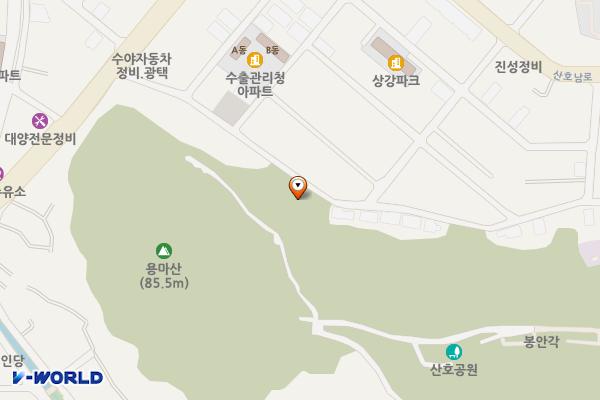 산호근린공원(신규) 위치 지도 — 경상남도 창원시 마산합포구 산호남8길 42 (산호동)
