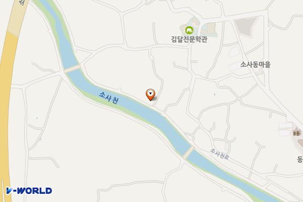 소사동 구천교 옆 위치 지도 — 경상남도 창원시 진해구 소사천로40번길 1, 공중화장실 (소사동)