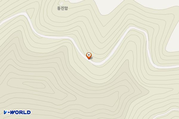 청량산 임도2 위치 지도 — 경상남도창원시마산합포구가포동산128-2