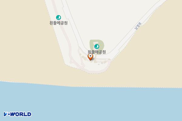 남문휴게소(흰돌메공원) 위치 지도 — 경상남도창원시진해구남영로280