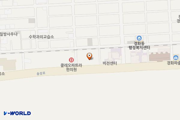 진해경화동 우체국 위치 지도 — 경상남도 창원시 진해구 충장로 305, 경화동우체국 (경화동)