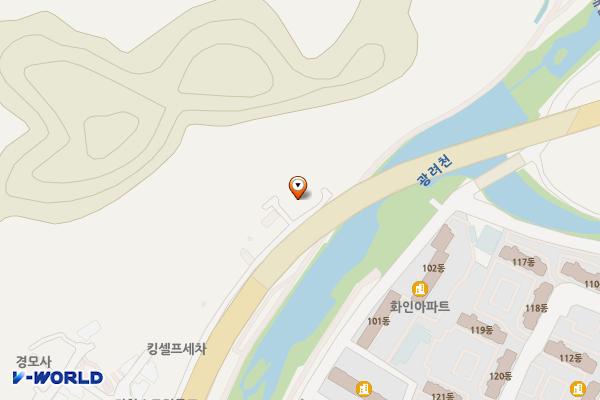 호계펌프장 내 위치 지도 — 경상남도 창원시 마산회원구 내서읍 호계본동1길 129