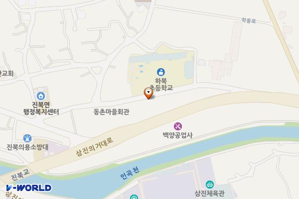 지산주유소 위치 지도 — 경상남도창원시마산합포구진북면삼진의거대로473(지산리)