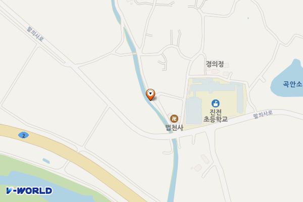 곡안공원 위치 지도 — 경상남도 창원시 마산합포구 진전면 곡안1길 17