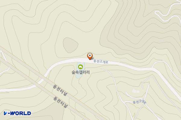 산장찻집(동전고개) 위치 지도 — 경상남도창원시마산합포구현동산160-2