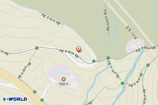 편백치유센터 화장실 1층 위치 지도 — 경상남도 창원시 진해구 장복산길 47 (태백동)