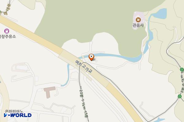 여좌우수저류지 위치 지도 — 경상남도 창원시 진해구 여좌로118번길 39, 고물상 (태백동)