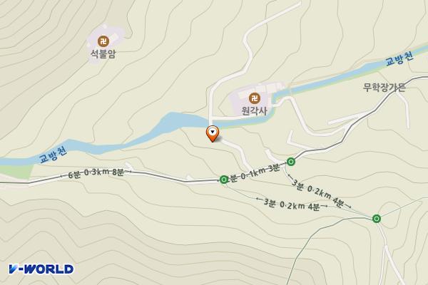 서원곡 사방댐 위치 지도 — 경상남도 창원시 마산합포구 서원곡2길 13 (교방동)