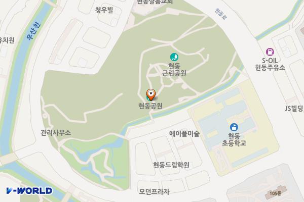 현동물놀이장 위치 지도 — 경상남도 창원시 마산합포구 현동로 96, 공중화장실 (현동)