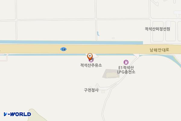 적석산주유소 위치 지도 — 경상남도창원시마산합포구진전면남해안대로4472(오서리)