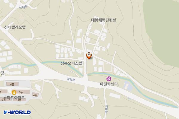 마전9리 공영주차장 위치 지도 — 충청남도 금산군 추부면 마전리 742-11