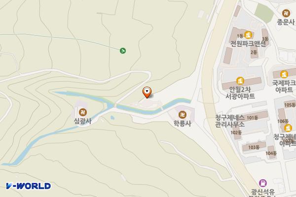 무학산자락쉼터 위치 지도 — 경상남도 창원시 마산합포구 완월서8길 18 (완월동)