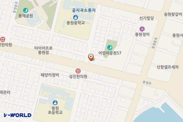 녹원주유소화장실 위치 지도 — 경상남도창원시진해구용원로91(용원동,SK주유소)