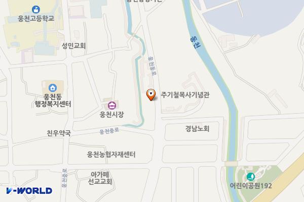 진해 웅천읍성 화장실 위치 지도 — 경상남도 창원시 진해구 웅천동로 177 (성내동)