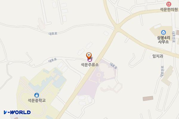 석문주유소 위치 지도 — 충청남도 당진시 석문면 대호로 1551