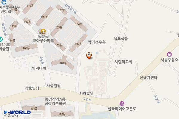 동문동 84 임시공영주차장 위치 지도 — 충청남도 서산시 동문동 84