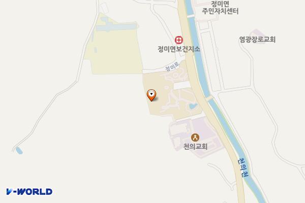 정미면행정복지센터 위치 지도 — 충청남도 당진시 정미면 정미로 679