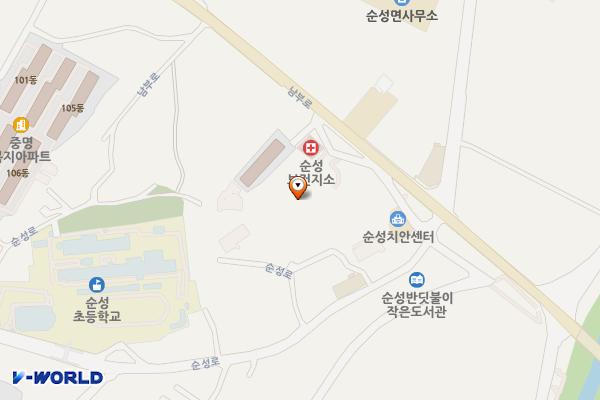 순성면보건지소 위치 지도 — 충청남도 당진시 순성면 남부로 1146