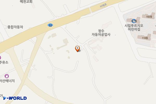 공림신창건재옆임시공영주차장 위치 지도 — 충청남도 서산시 예천동 722