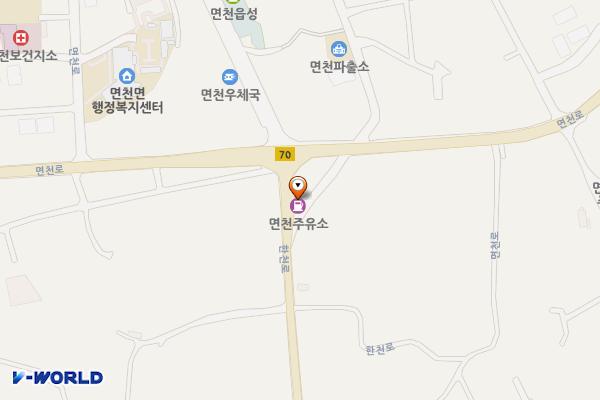 면천주유소 위치 지도 — 충청남도 당진시 면천면 면천로 646