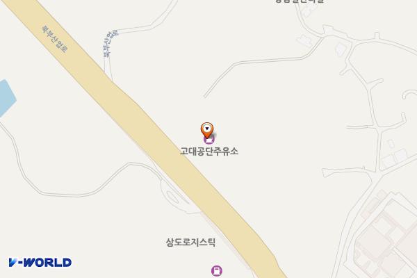 지에스칼텍스(주)고대공단주유소 위치 지도 — 충청남도 당진시 송악읍 북부산업로 1108