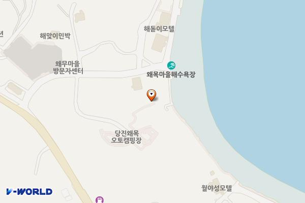 왜목해수욕장 위치 지도 — 충청남도 당진시 석문면 교로리 844-107