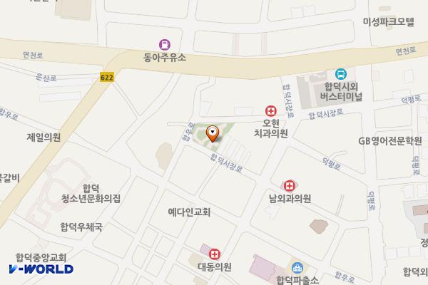 합덕중앙어린이공원 위치 지도 — 충청남도 당진시 합덕읍 합덕시장로 193-18