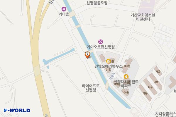 거산오일주유소 위치 지도 — 충청남도 당진시 신평면 덕평로 1414