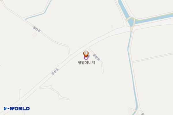 청명에너지(주) 송산주유소 위치 지도 — 충청남도 당진시 송산면 송산로 302