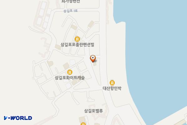 화곡3리마을회관앞임시공영주차장 위치 지도 — 충청남도 서산시 대산읍 화곡리 9-1
