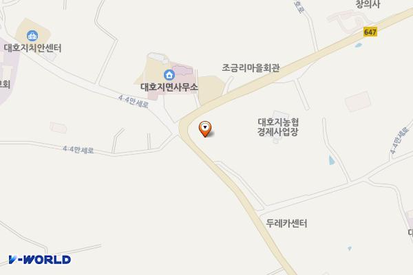 대호지농협주유소 위치 지도 — 충청남도 당진시 대호지면 4.4만세로 61