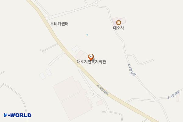 대호지면작은도서관 위치 지도 — 충청남도 당진시 대호지면 4.4만세로 95