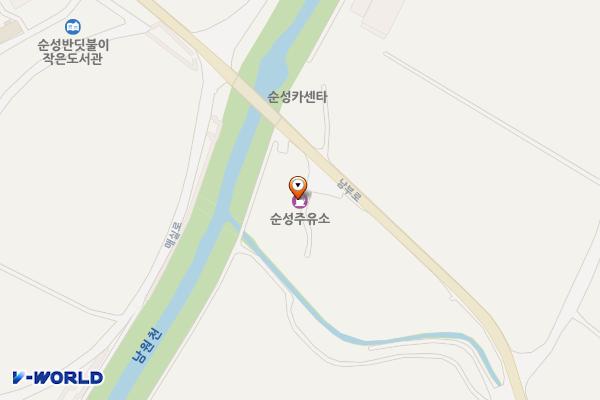 GS순성주유소 위치 지도 — 충청남도 당진시 순성면 남부로 1186
