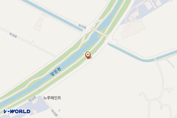 당진천산책로 위치 지도 — 충청남도 당진시 우두동 186-3