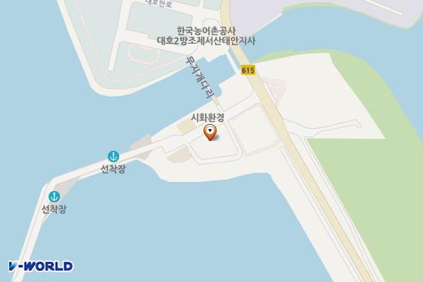 도비도주차장 위치 지도 — 충청남도 당진시 석문면 난지3길 9