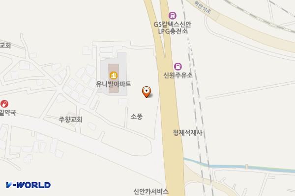 흥진주유소 위치 지도 — 세종특별자치시 조치원읍 세종로 2563