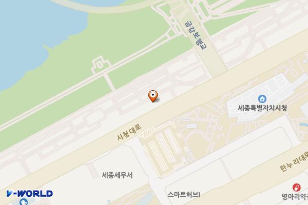 리버피크닉 위치 지도 — 세종특별자치시 시청대로 137, 리버피크닉 (보람동)