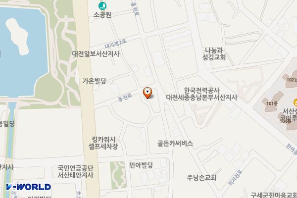 읍내석남지구무료공영주차장-2 위치 지도 — 충청남도 서산시 석남동 6-26