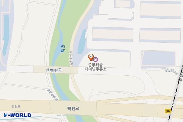 중부터미널주유소 위치 지도 — 세종특별자치시 부강면 연청로 745-46