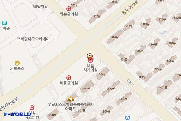 판타지타워 위치 지도 — 세종특별자치시 한누리대로 2257, 판타지타워 (대평동)
