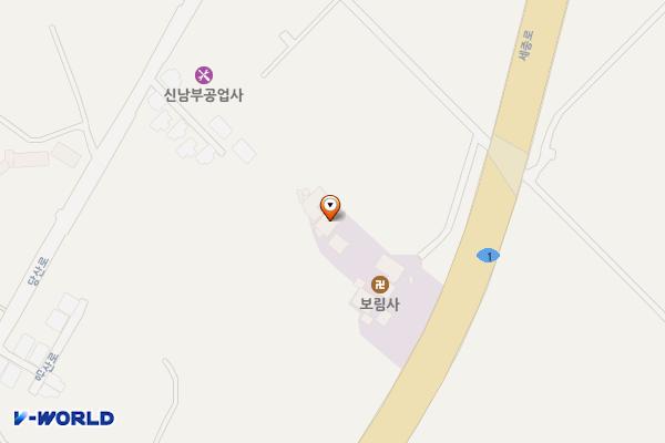 봉암리 보림사 공중화장실 위치 지도 — 세종특별자치시 연서면 너먼들길 30