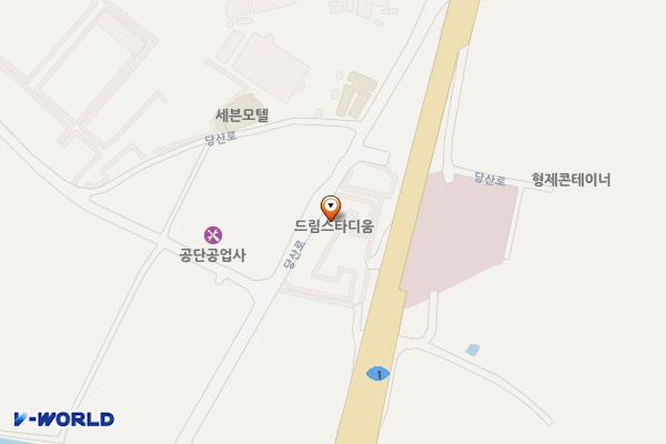 세종패션타운1차 위치 지도 — 세종특별자치시 연서면 세종로 2085
