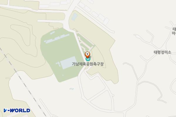 가남체육공원화장실 위치 지도 — 경기도 여주시 가남읍 대명산길 98
