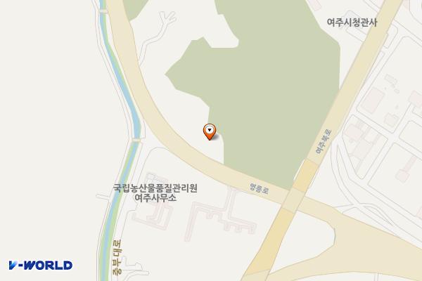 세종산림욕장화장실 위치 지도 — 경기도 여주시 능서면 영릉로 232